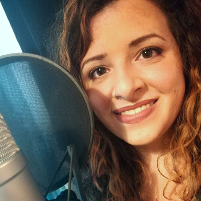 Kate Contardi, insegnante di canto presso MusicArt Rapallo